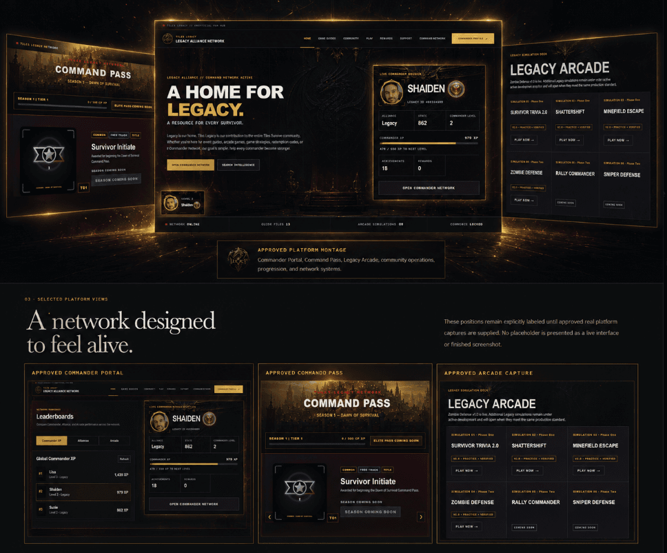 Tiles Legacy promotional platform montage